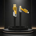 Cable de Carga Rápida 4 en 1 KADIXI | Compatible con iPhone, Android y Tipo C | Un Solo Cable para Todos tus Dispositivos